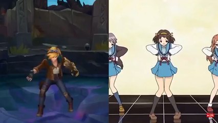 Ezreal y su baile en League of Legends