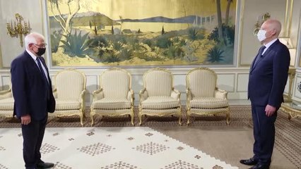 AB Yüksek Temsilcisi Borrell, Tunus'ta