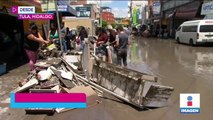 Inundaciones en Tula dejan pérdidas millonarias