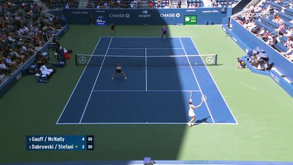 Gauff McNally - Dabrowski Stefani - Highlights US Open