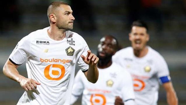 Burak Yılmaz'ın golü yetmedi! Fransa Ligue 1'in 5. haftasında Lille, deplasmanda Lorient'e 2-1 mağlup oldu