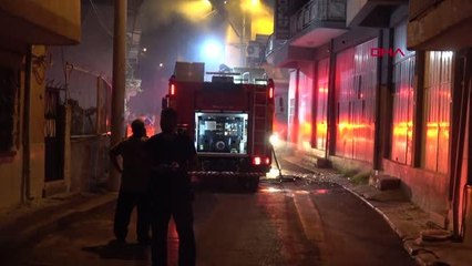 Son dakika haberi: 2 katlı mobilya atölyesinde yangın