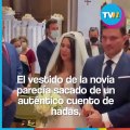 Julián Gil entrega en el altar a su hija, Nicolle