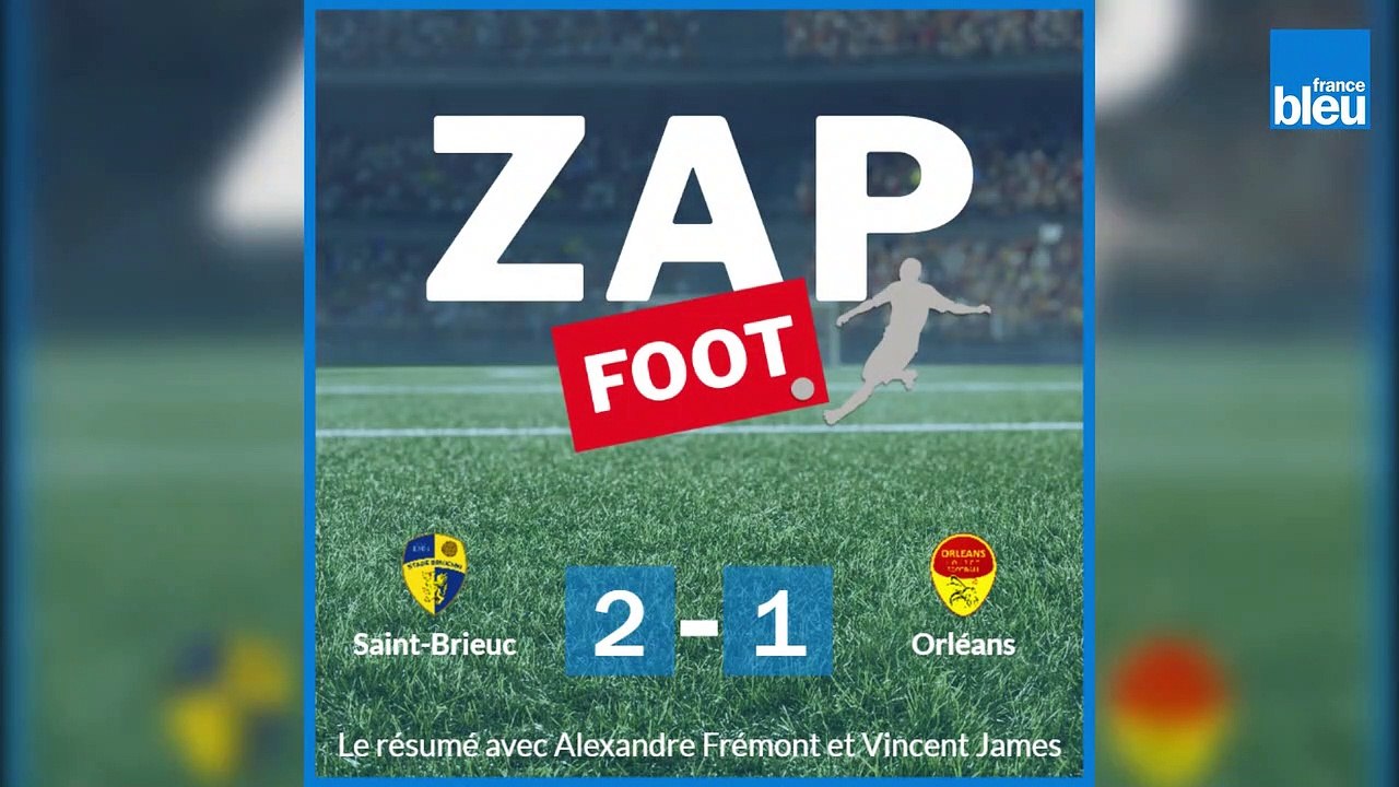 Revivez les buts du match entre l'US Orléans et Saint-Brieuc pour la 6e journée de National (1-2)