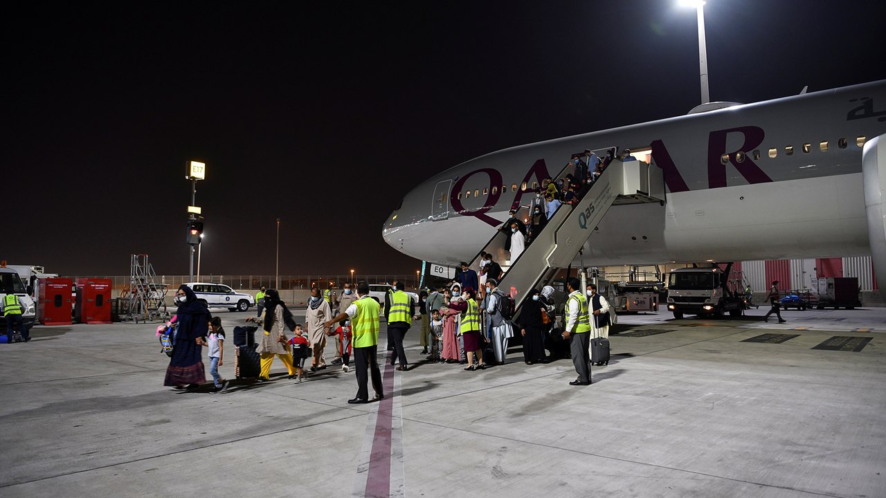 مطار حمد الدولي يستقبل ثاني طائرة تجارية قادمة من مطار كابل