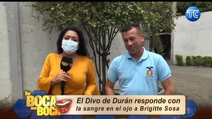 'El ﻿Divo de Durán' reacciona ante las declaraciones de Brigitte Sosa
