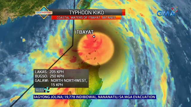 Malakas na ulan at hangin, naranasan sa Cagayan at Batanes dahil sa bagyong Kiko; mga residente, inilikas na | 24 Oras News Alert
