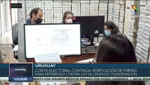 Uruguay: Continúa verificación de firmas para referendo contra ley de urgente consideración