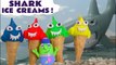 Funny Funlings Shark trouble with Play Doh Ice Creams Pixar Cars Lightning McQueen and PJ Masks in this Family Friendly Stop Motion Toy Episode by Kid Friendly Family Channel Toy Trains 4U