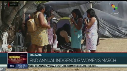Brazil: Different indigenous ethnic groups participate in 2nd annual march
