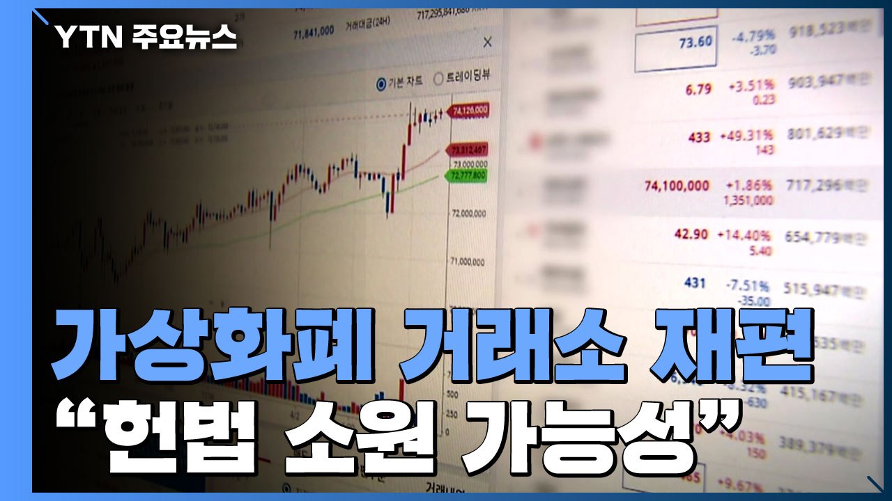 가상화폐 거래소 '빅4' 재편..."탈락 거래소 등 헌법 소원 가능성" / YTN