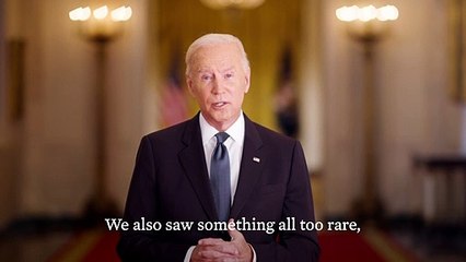 Biden pede união em mensagem sobre o 11 de setembro