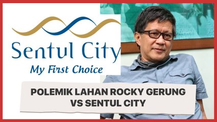 Rumah Rocky Gerung Terancam Diratakan Oleh PT Sentul City
