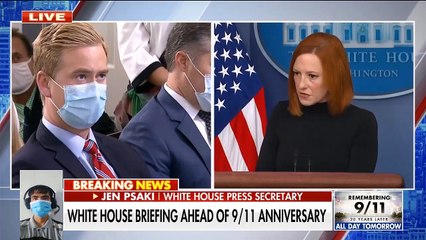 Psaki SMUGLY REFUSES to answer this IMPORTANT COVID question because Fox News. No other media care for SAME reason.