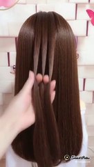 Easy hairstyle for medium length