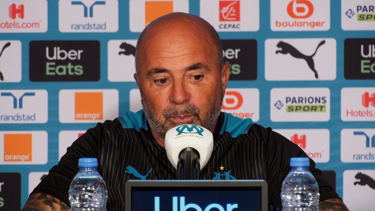 ASM-OM : Jorge Sampaoli parle système de jeu avec Pol Lirola