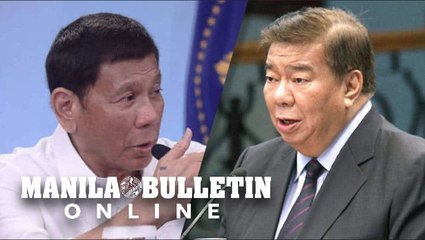 Duterte tells Drilon to explain links to Napoles, Mabilog, Garbo