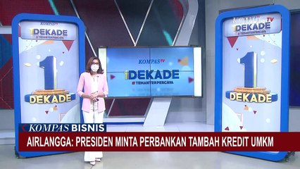 Menteri Airlangga Sebut Presiden Jokowi Minta Perbankan Tambah Kredit UMKM