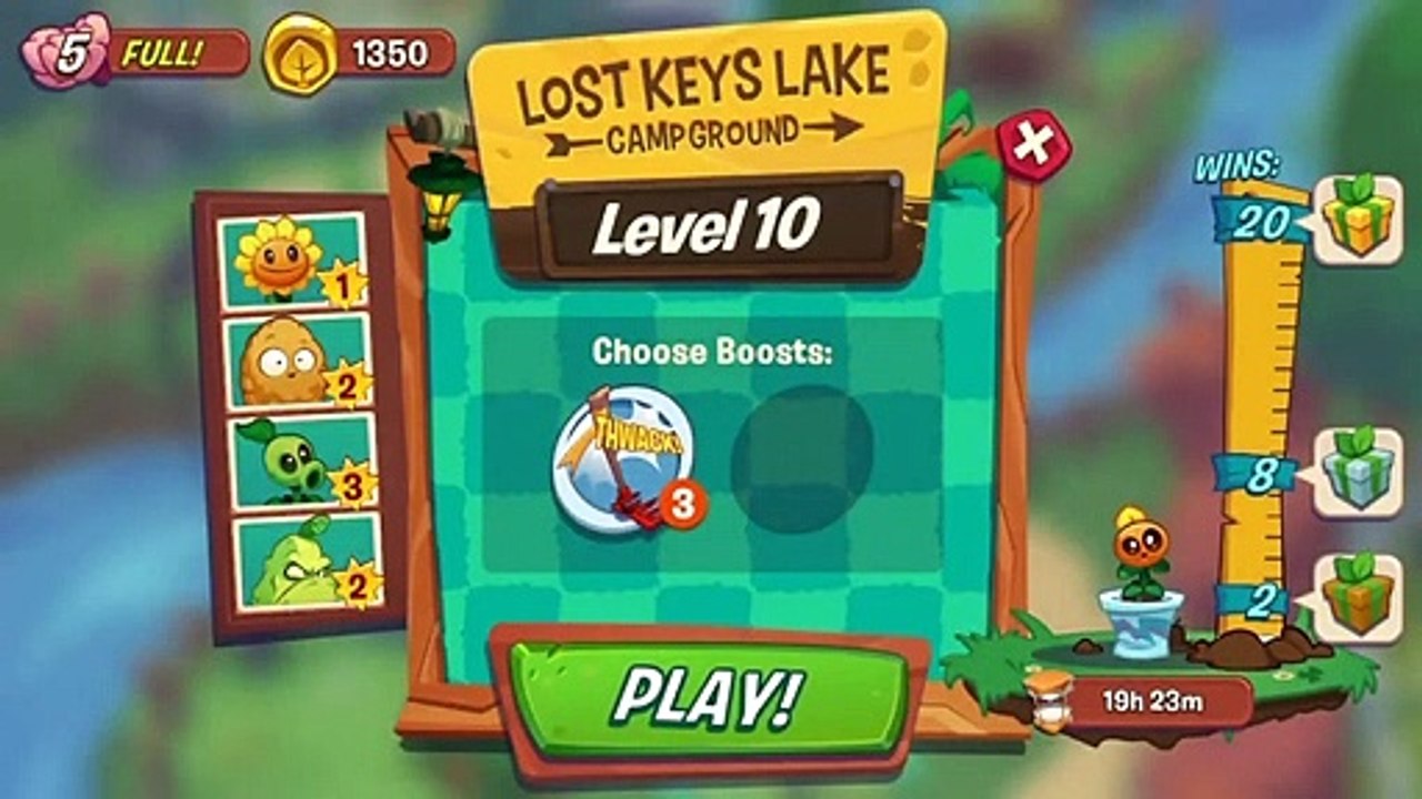 Plants vs. Zombies 3 (Beta) - Level 10, Camp