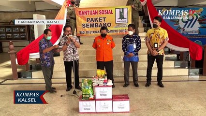 Pemkot Banjarmasin Terima Ratusan Paket Bantuan untuk Warga Terdampak Pandemi dari Gapkindo