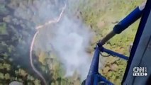 Balıkesir'de orman yangını... İvrindi'deki yangına havadan müdahale ediliyor