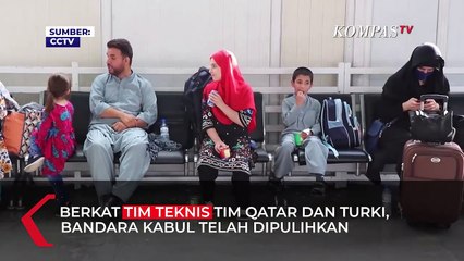 Situasi Bandara Kabul Usai Dibuka untuk Penerbangan dan Bantuan
