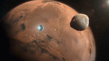 Signs of extraterrestrial life? There is a huge monolith on Mars that orbits Mars every 7 hours