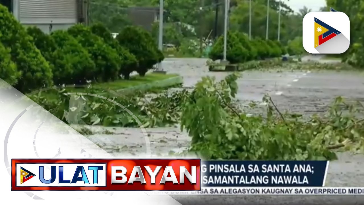 Hagupit ng bagyong #KikoPH, magdamag na naranasan sa Santa Ana, Cagayan