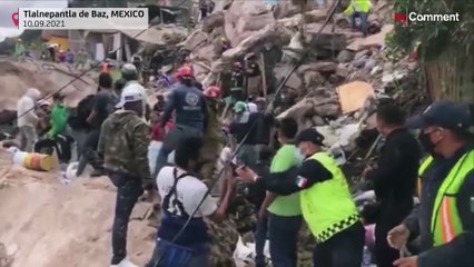 80 homes evacuated after Mexico landslide
