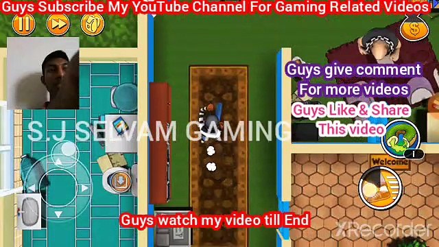 How To Play Robbery Bob (Challenge) Level - 13,14 Playing With Selvam In Gamemode (ios , Android) #7