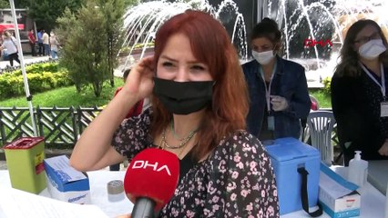 Aşı yaptırdıktan hemen sonra fark etti, ortalık bir anda karıştı