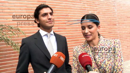 Tomas Paramo y Maria G de Jaime asisten a la boda de Santiago Benjumea y Lucía Martin Alcalde