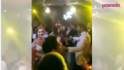 Engin Akyürek düğünde öyle bir oynadı ki...