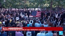 New York ceremony to mark 20th anniversary of 9/11 attacks begins