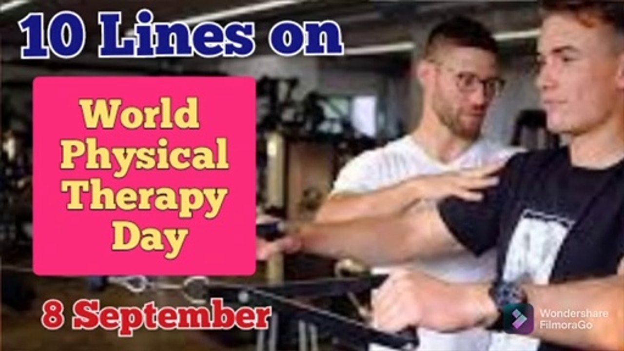 10 Lines on World Physical Therapy Day