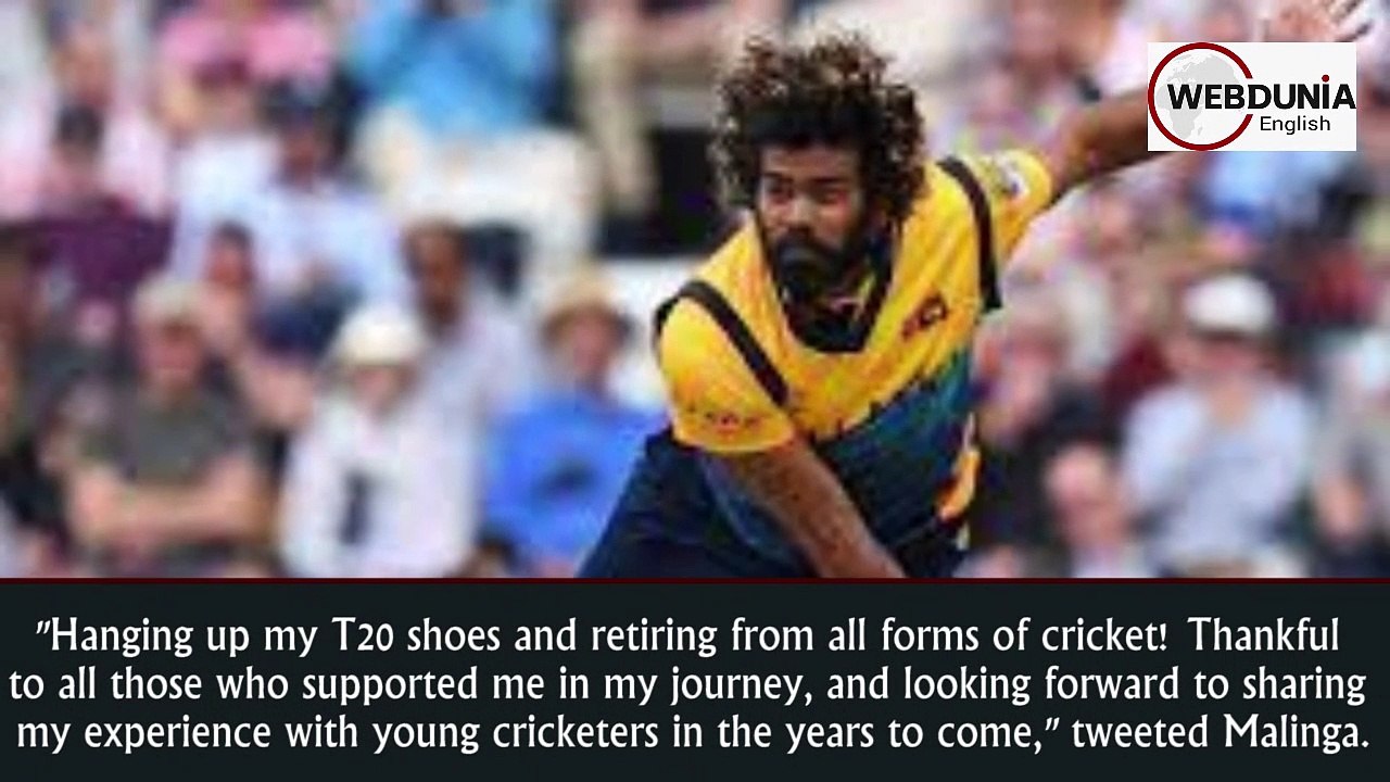 Lasith Malinga retires from all forms of cricket