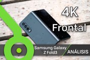 Samsung Galaxy Z Fold3 - Prueba de vídeo con cámara frontal externa (4K, noche)