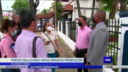 Download Video: Integrantes del partido Realizando Metas hacen denuncia, por supuesta persecución de las autoridades - Nex Noticias