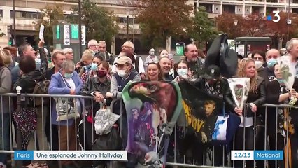 Paris : une esplanade renommée en hommage à Johnny Hallyday