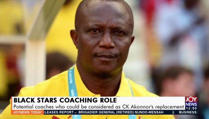 Black Stars Coaching Role: Potential coaches who could be considered as CK’s replacement - (14-9-21)