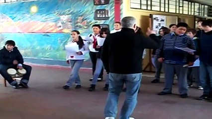 Coro del Liceo de San Gregorio de Polanco, Tacuarembó, Uruguay  (22/06/2012)