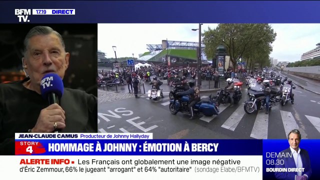 Jean-Claude Camus, producteur de Johnny Hallyday: L'hommage qui lui est rendu, il l'a vraiment mérité
