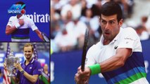 US open: कोर्ट पर ही रोने लगे novak Djokovic लेकिन हार नहीं, ये थी वजह