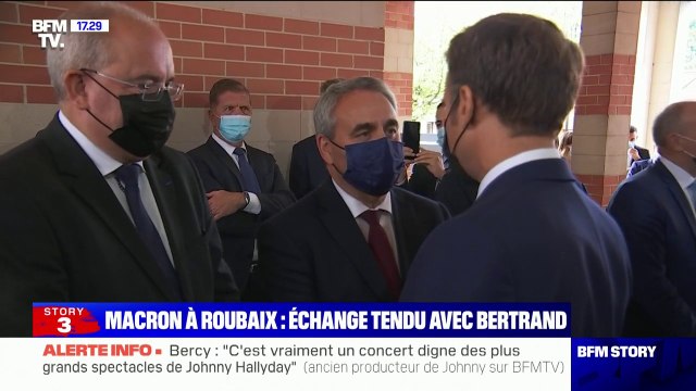 On aura un débat, un vrai débat : l'échange glacial entre Xavier Bertrand et Emmanuel Macron