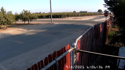 Car Runs Through Stop Sign, Crashes and Leaves