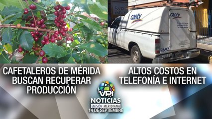 Noticias VPItv Emisión Meridiana - Martes 14 de Septiembre