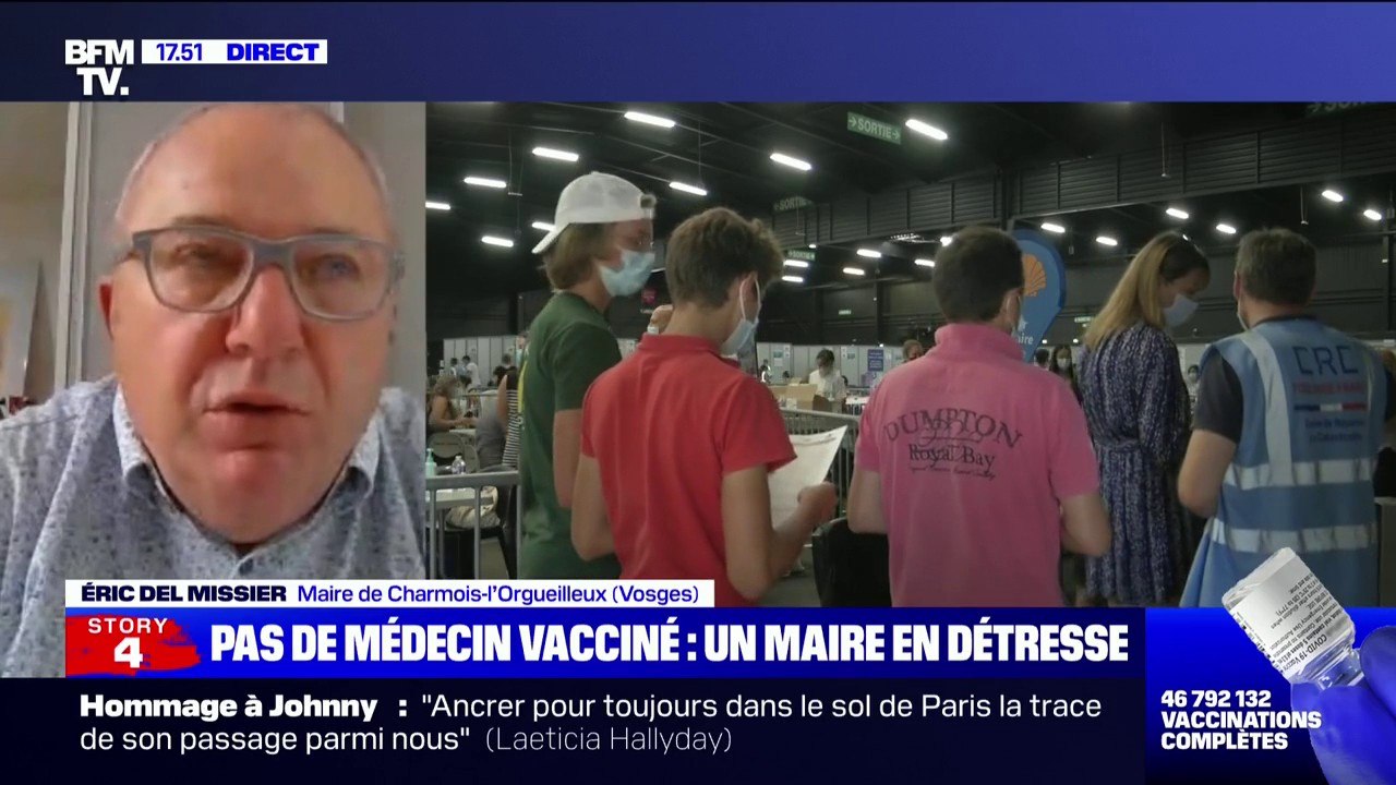 Vaccination obligatoire: ce maire des Vosges craint une "déperdition de soins" après la suspension du médecin du village
