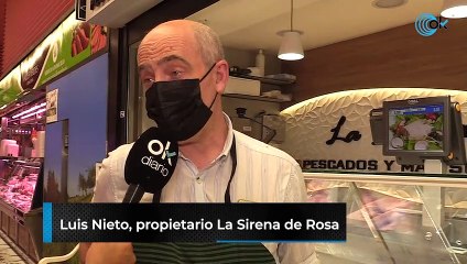 Luis Nieto, dueño La Sirena de Rosa