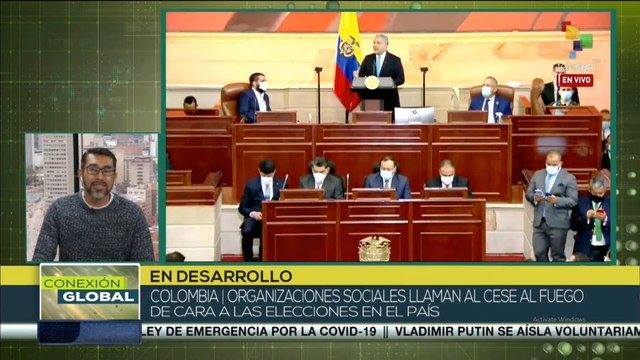 Conexión Global 14-09: Organizaciones sociales hacen llamado al cese al fuego en Colombia