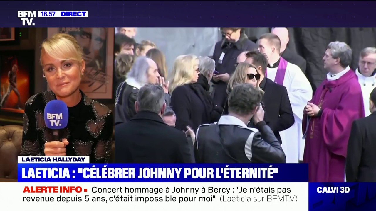 Pour Læticia Hallyday, "c'est important d'organiser des événements pour ne pas oublier Johnny"
